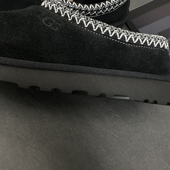 UGG Tasman Slippers Black Suede Men’s Sizes - Picture 9 of 12